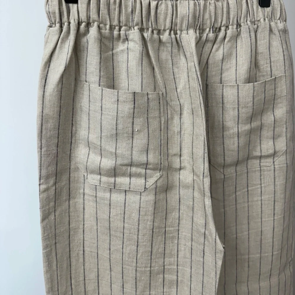 Mod Ref Stripped Pants - Beige - Size Small - Picture 4 of 5